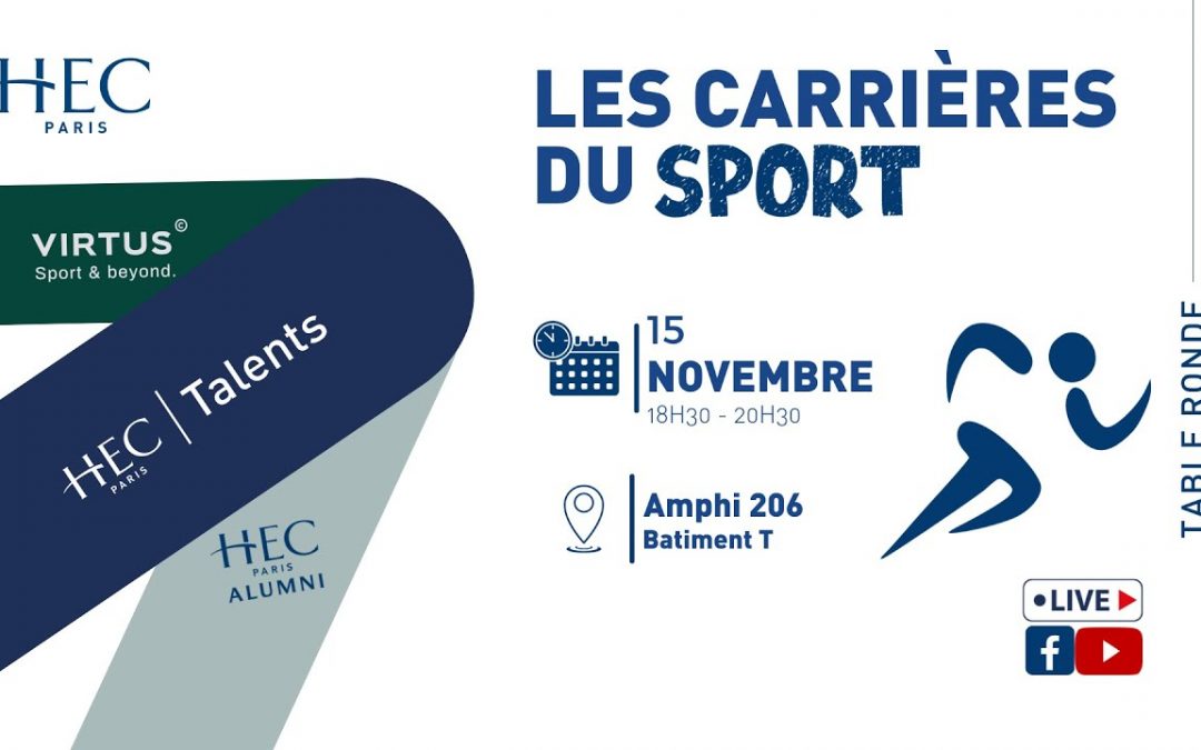 Compte rendu – Conférence les carrières du sport à HEC Paris
